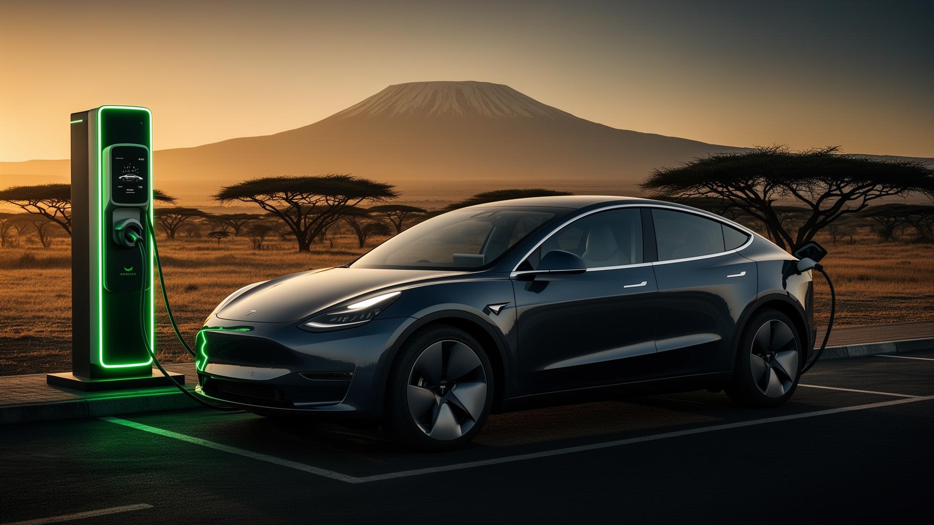 Modern electric vehicle charging concept